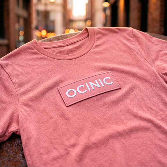 T-Shirt Ocinic Raw Pink